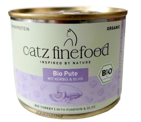 Catz Finefood Catz Finefood Organic Bio Indyk (N.511) puszka 200g