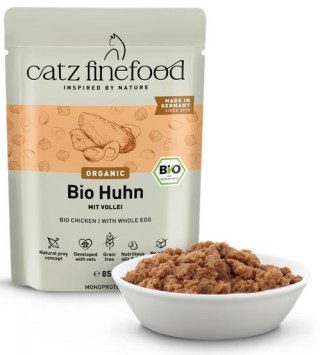 Catz Finefood Catz Finefood Organic Bio Kurczak (N.503) saszetka 85g