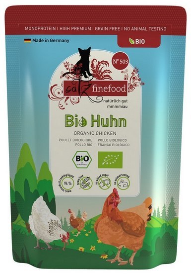 Catz Finefood Catz Finefood Organic Bio Kurczak (N.503) saszetka 85g