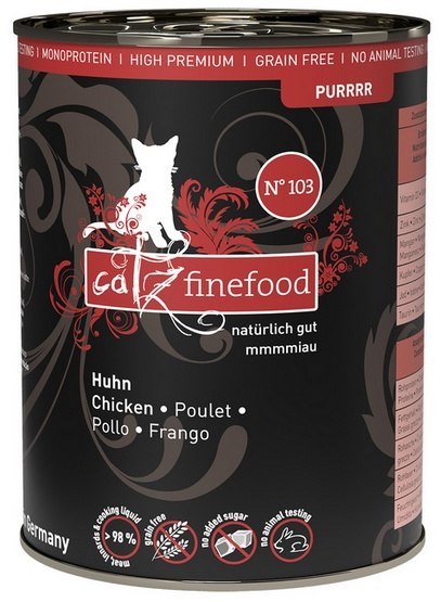 Catz Finefood Catz Finefood Pure Drób (Purrrr N.103) puszka 400g