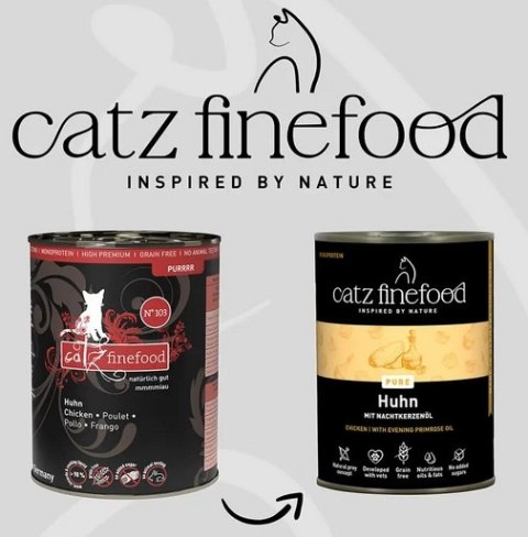 Catz Finefood Catz Finefood Pure Drób (Purrrr N.103) puszka 400g