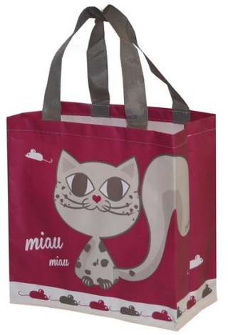 Fraspo Torba Mini Kitikat 10L fioletowa