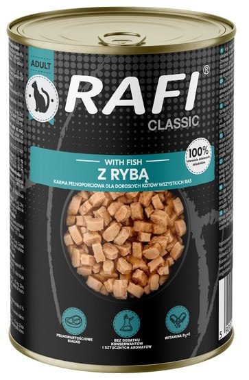 Rafi Rafi Kot Ryba w sosie 415g