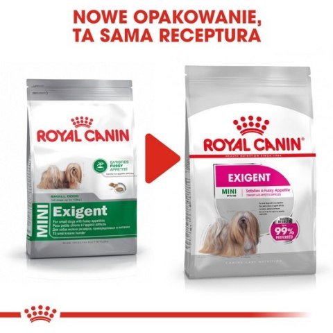 Royal Canin Size Royal Canin Mini Exigent karma sucha dla psów dorosłych, ras małych, wybrednych 3kg