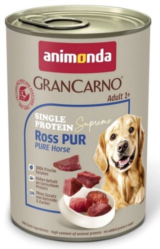 Animonda GranCarno Animonda GranCarno Single Protein Konina puszka 400g