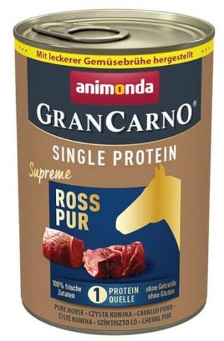Animonda GranCarno Animonda GranCarno Single Protein Konina puszka 400g