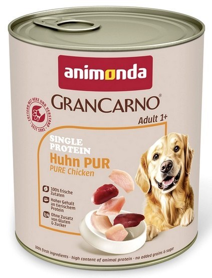 Animonda GranCarno Animonda GranCarno Single Protein Kurczak puszka 800g