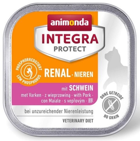 Animonda Integra Animonda Integra Protect Renal Nieren dla kota - z wieprzowiną tacka 100g