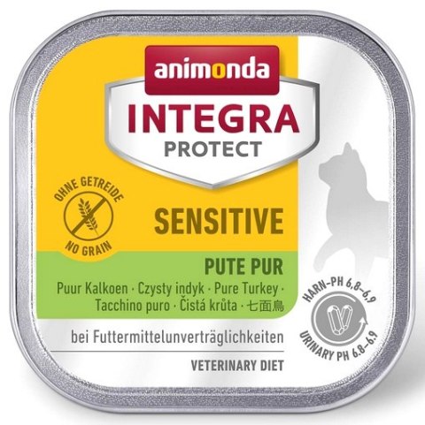 Animonda Integra Animonda Integra Protect Sensitive dla kota - z indykiem tacka 100g