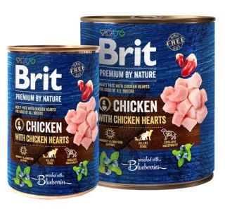 Brit Brit Premium By Nature Chicken & Hearts puszka 400g