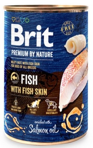 Brit Brit Premium By Nature Fish & Fish Skin puszka 400g