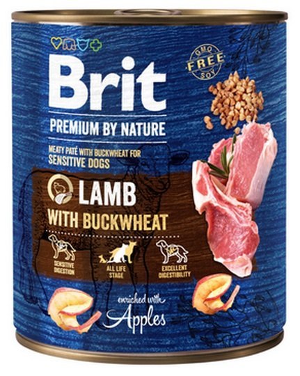 Brit Brit Premium By Nature Lamb & Buckwheat puszka 800g