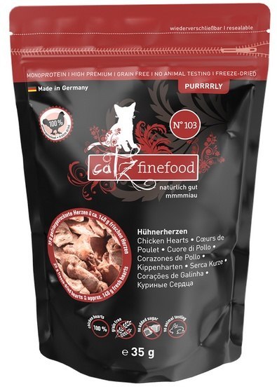 Catz Finefood Catz Finefood Pure (Purrrrly N.103) Serca kurczaka 35g