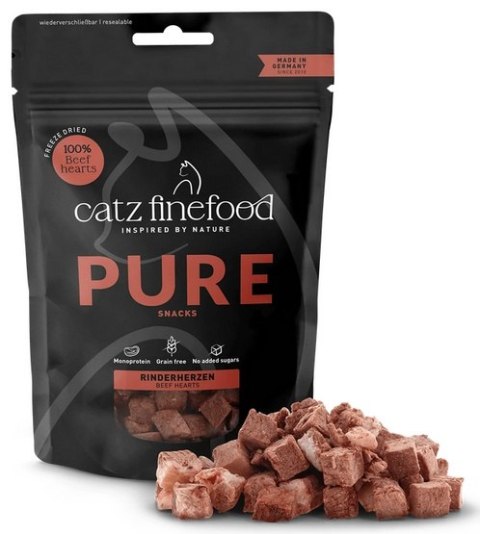 Catz Finefood Catz Finefood Pure (Purrrrly N.105) Serca wołowe 35g