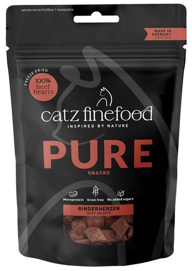 Catz Finefood Catz Finefood Pure (Purrrrly N.105) Serca wołowe 35g