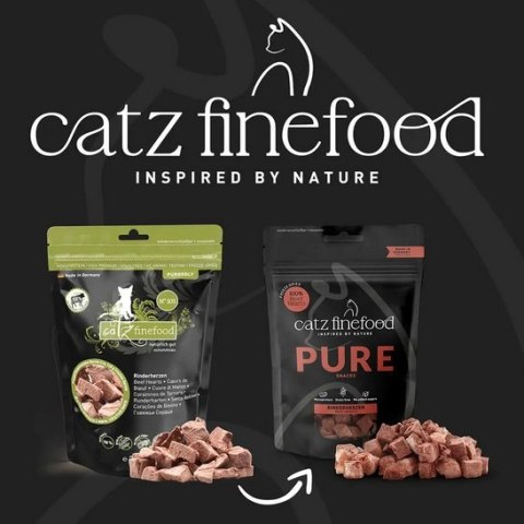 Catz Finefood Catz Finefood Pure (Purrrrly N.105) Serca wołowe 35g