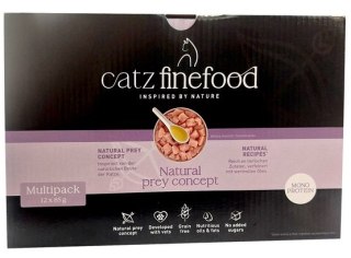 Catz Finefood Catz Finefood Pure Selection (Purrrr Collection) II saszetki multipack 12x80/85g