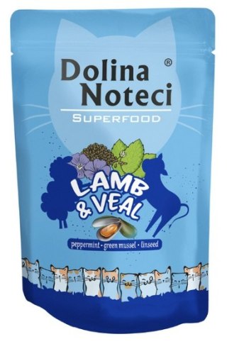 Dolina Noteci Dolina Noteci Superfood Kot Jagnięcina i cielęcina saszetka 85g