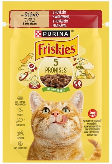 Friskies Friskies Wołowina saszetka 85g