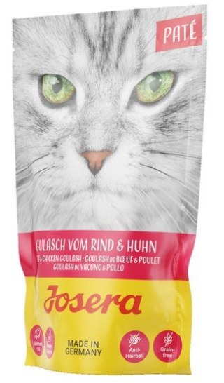 Josera Josera Kot Pasztet Gulasz z kurczakiem i wołowiną saszetka 85g