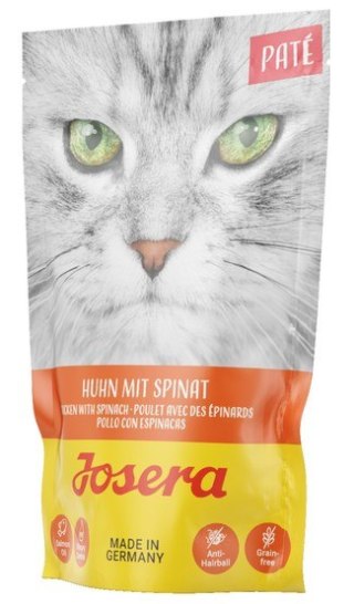 Josera Josera Kot Pasztet Kurczak & szpinak saszetka 85g