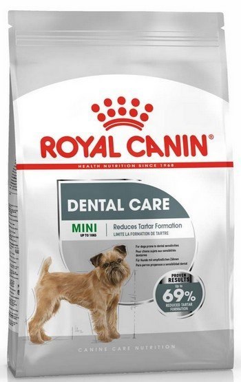 Royal Canin Size Royal Canin Mini Dental Care karma sucha dla psów dorosłych, ras małych, redukująca powstawanie kamienia nazębnego 1kg