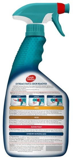 Simple Solution Simple Solution Extreme Stain & Odour Remover - preparat neutralizujący plamy i zapachy 954ml