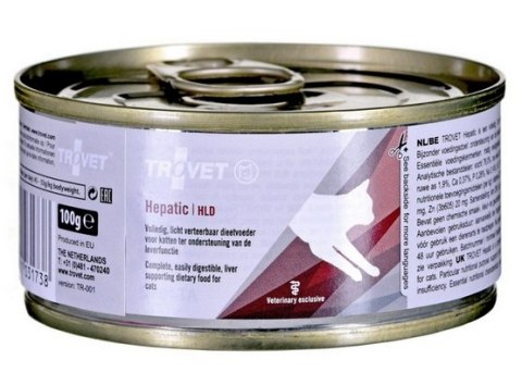 Trovet Trovet HLD Hepatic dla kota puszka 100g