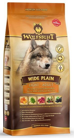Wolfsblut Wolfsblut Dog Wide Plain Adult Light - konina i bataty 2kg