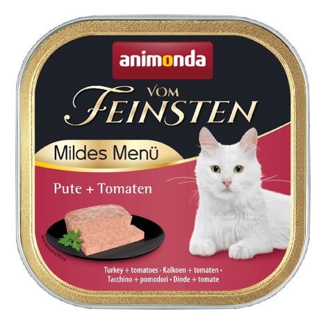 Animonda vom Feinsten Animonda vom Feinsten Mildes Menu z Indykiem i Pomidorem tacka 100g