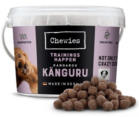 Chewies Chewies Trainings-Happen Kangur monobiałkowe, bezzbożowe wiaderko 300g