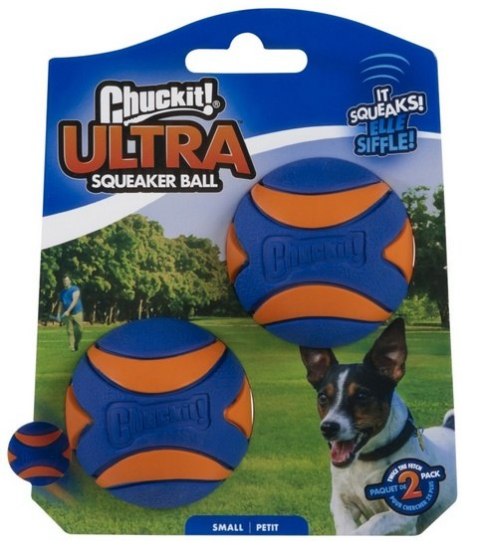 Chuckit! Chuckit! Ultra Squeaker Ball Small 2pak [31537]