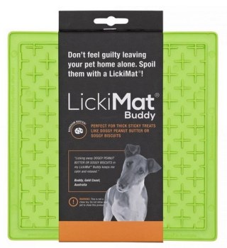 LickiMat LickiMat Buddy Krzyżyk miękki zielony
