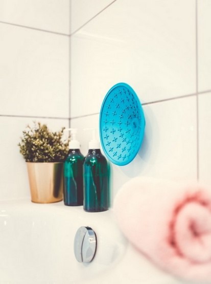 LickiMat LickiMat Splash miska z przyssawką turkusowa