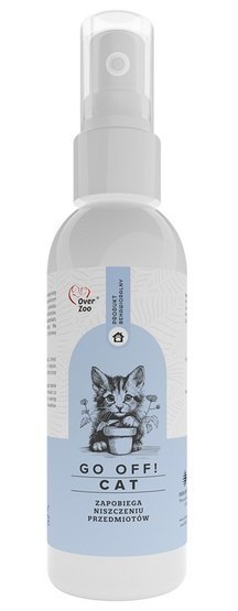 Over Zoo Over Zoo Go Off! Cat odstraszacz dla kotów 125ml