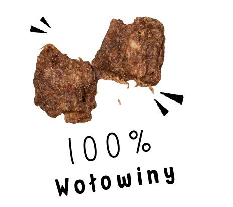 Paka Zwierzaka Paka Zwierzaka Chunkies Wołowina 100% 70g