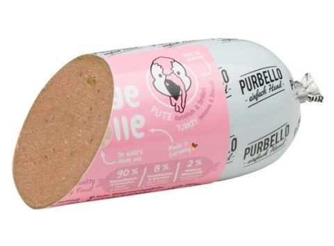 Purbello Purbello Dog Kiełbaska Treningowa Monobiałkowa Indyk 200g