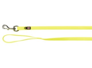 Trixie Trixie Easy Life Smycz do tropienia M-XL 10m/17mm odblaskowa żółty neonowy [20718]
