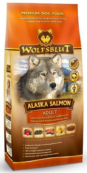 Wolfsblut Wolfsblut Dog Alaska Salmon Adult - łosoś, ziemniaki i ryż 12,5kg