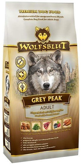 Wolfsblut Wolfsblut Dog Grey Peak Adult - koza i bataty 12,5kg
