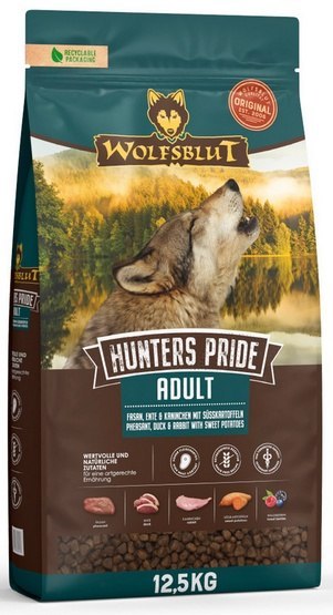 Wolfsblut Wolfsblut Dog Hunters Pride Adult - bażant, kaczka i królik 12,5kg