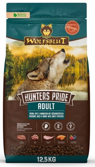 Wolfsblut Wolfsblut Dog Hunters Pride Adult - bażant, kaczka i królik 12,5kg