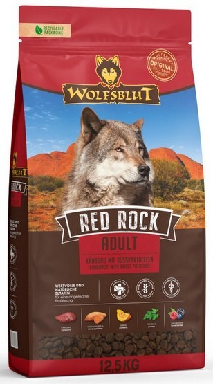 Wolfsblut Wolfsblut Dog Red Rock Adult - kangur i bataty 12,5kg