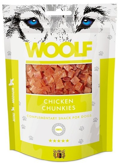 Woolf Woolf Soft Chicken Chunkies 100g