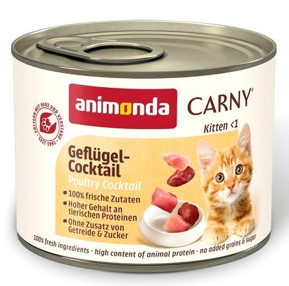 Animonda Carny Animonda Carny Kitten Koktajl drobiowy puszka 200g