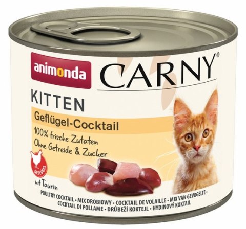 Animonda Carny Animonda Carny Kitten Koktajl drobiowy puszka 200g