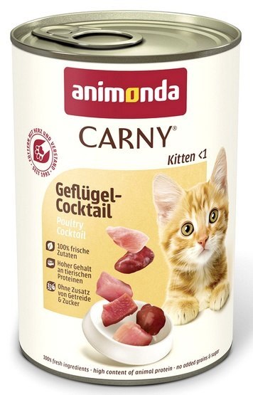 Animonda Carny Animonda Carny Kitten Koktajl drobiowy puszka 400g