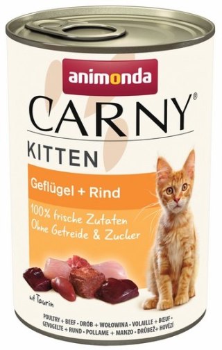 Animonda Carny Animonda Carny Kitten Wołowina + Drób puszka 400g