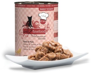 Catz Finefood Catz Finefood Ragout in Sauce Gęś i Indyk (N.603) puszka 380g