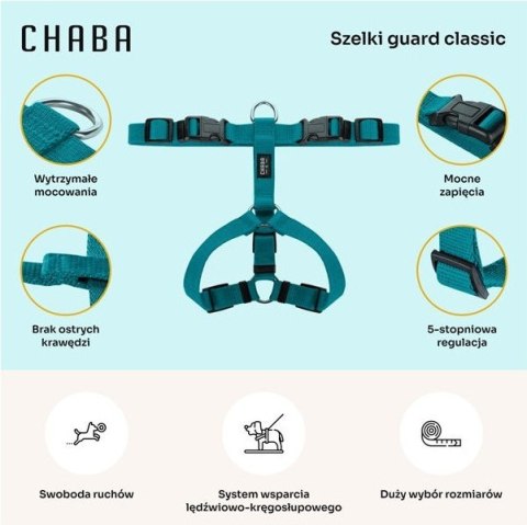 Chaba CHABA Szelki Guard L 2,5cm morskie